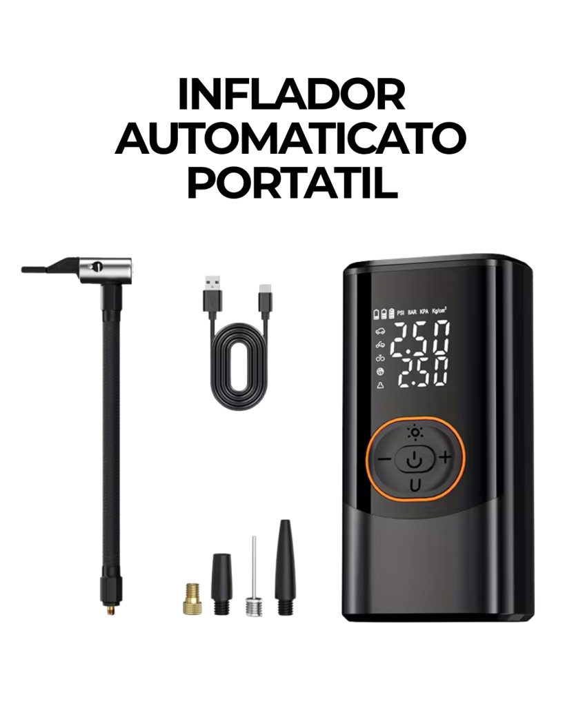 Inflador automatico portatil
